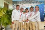 El Club Nàutic Cambrils puja al pòdium de la Monaco Optimist Team Race 