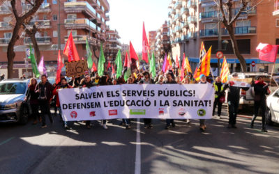 Tarragona aixeca la veu per demanar sanitat i educació pública de qualitat