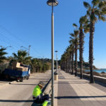 El Passeig Marítim de Roda de Berà renova l’enllumenat