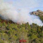 Nou incendi forestal a la demarcació, avui entre Xerta i Paüls