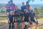 Els bikers del Golf Costa Daurada se’n van a La Selva