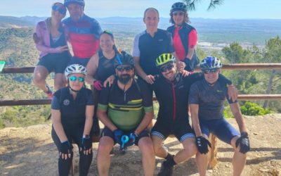 Els bikers del Golf Costa Daurada se’n van a La Selva