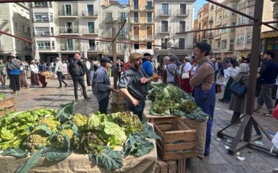 La plaça del Mercadal recupera aquest dissabte el ‘mercat a l’antiga’