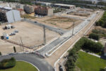 El nou tram de l’Av. Mina de Madró de la Pobla afronta la recta final dels treballs d’urbanització