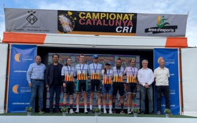 250 ciclistes participen al Campionat de Catalunya de Contrarellotge Individual a l’Hospitalet
