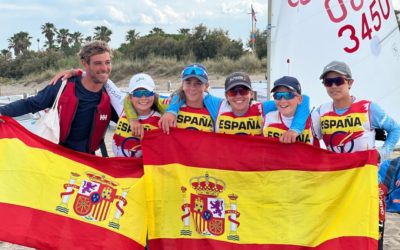 Joan Domingo, del CNCB, subcampió del Món d’Optimist per equips amb Espanya