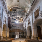 Comencen les obres de reparació de la volta que es va ensorrar a l’església de Constantí