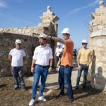 Visita a les obres del Fortí de Sant Jordi de Tarragona