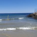 Abalissen l’espigó de la platja del Miracle de Tarragona