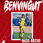 Iker Recio, nou jugador del Nàstic