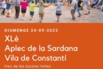 Contantí celebra la 40a edició de l’Aplec de la Sardana