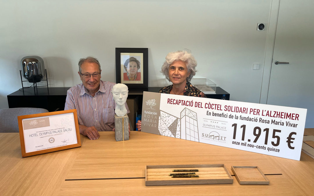 El còctel solidari de l’Olympus de Salou aconsegueix 11.915 € per prevenir l’Alzheimer