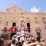 2 de 9 i pilar de sis de la Jove de Tarragona per la Diada de Santa Tecla