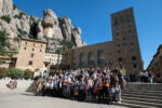 La Pobla de Mafumet visita el santuari de la Mare de Déu de Montserrat