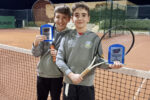Martí Lachos i Asier Abril, campions provincials de tennis