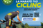 A cop de pedal a favor de La Marató de TV3