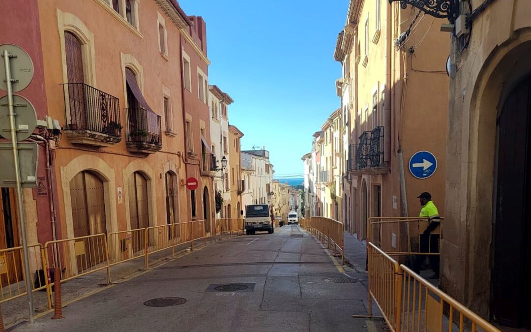Dilluns comencen la remodelació dels carrers de Dalt i de l’Hostal d’Altafulla
