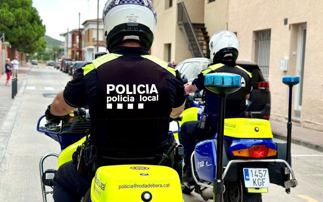 La Policia Local deté a Roda dos presumptes criminals