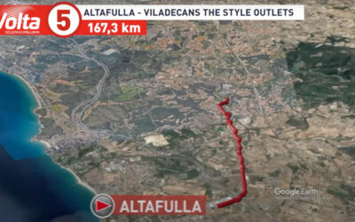 Altafulla habilita un espai web amb informació de la 5a etapa de la Volta Catalunya
