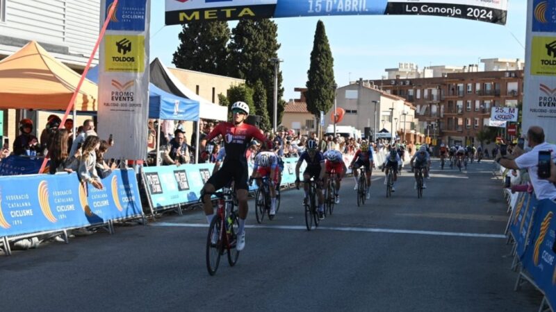 Joan Roca, campió del Trofeu 15 d’Abril de ciclisme a La Canonja