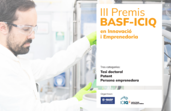 III Edició dels Premis BASF-ICIQ en Innovació i Emprenedoria dotats amb 9.000€