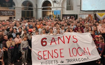 Clam dels Xiquets exigint un espai digne sis anys després de vagar per locals