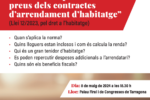 Conferència sobre ‘Els topalls als preus dels contractes d’arrendament d’habitatge’