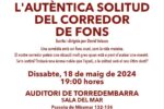 Effecteteatre presenta ‘L’autèntica solitud del corredor de fons’ a Torredembarra