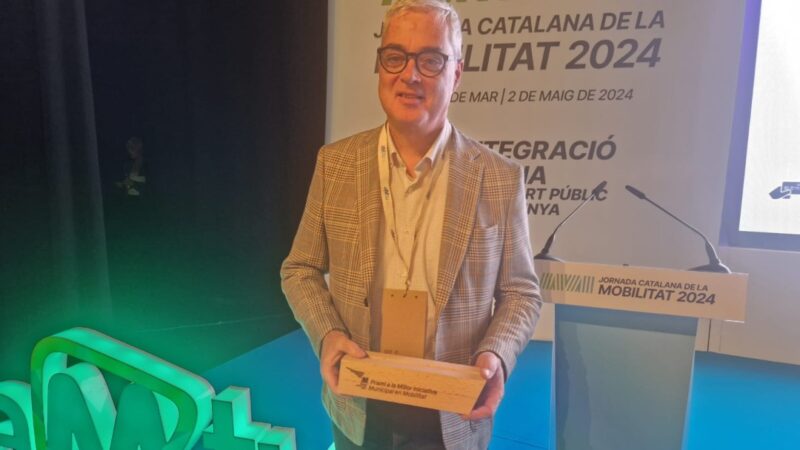 Vila-seca, premi MobiliCat 2024 a la Millor Iniciativa Municipal en Mobilitat