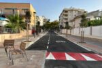 Finalitzen les obres de remodelació del carrer de Girona de Torredembarra