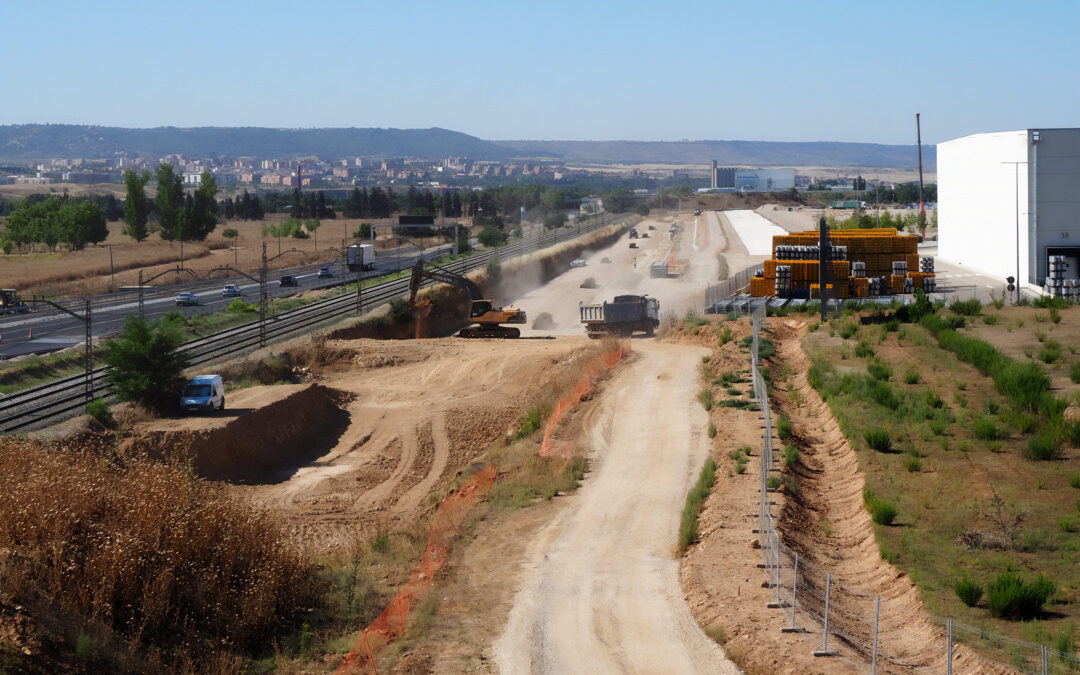 La terminal PortTarragona Guadalajara-Marchamalo inicia el muntatge de via per operar el 2025