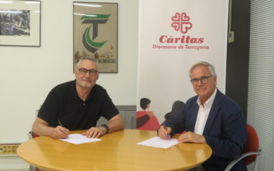 El Consell del Tarragonès signa un conveni amb Càritas en suport a persones vulnerables