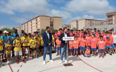 El barri de Sant Pere i Sant Pau estrena un nou parc esportiu