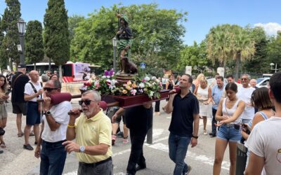 Les festes de Sant Roc viuen el seu dia central i cedeixen el relleu a Sant Magí