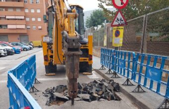 Ematsa fa prospeccions arqueològiques a la Part Baixa pel futur col·lector de pluvials  