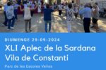 L’Aplec de la Sardana Vila de Constantí arriba a la seva 41a edició