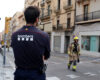 Vídeo: Desallotgen i apuntalen dos edificis del carrer Unió per risc d’esfondrament