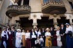 Una àmplia representació de recreadors dels Pallaresos, presents a la Festa Modernista de Reus