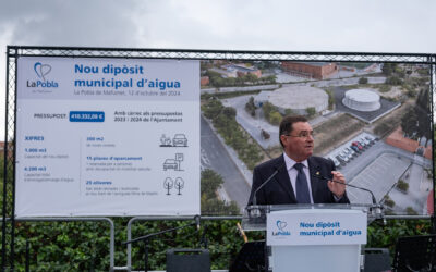 La Pobla de Mafumet inaugura el seu nou dipòsit municipal d’aigua