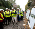 Paneque confirma la recuperació dels trens al març: ‘Les obres avancen al ritme previst’