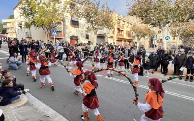 Vídeos: La Selva celebra la festa de Sant Andreu amb el seguici festiu, foc i música