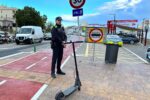 Una dotzena de denúncies en una setmana a Torredembarra en controls de patinets